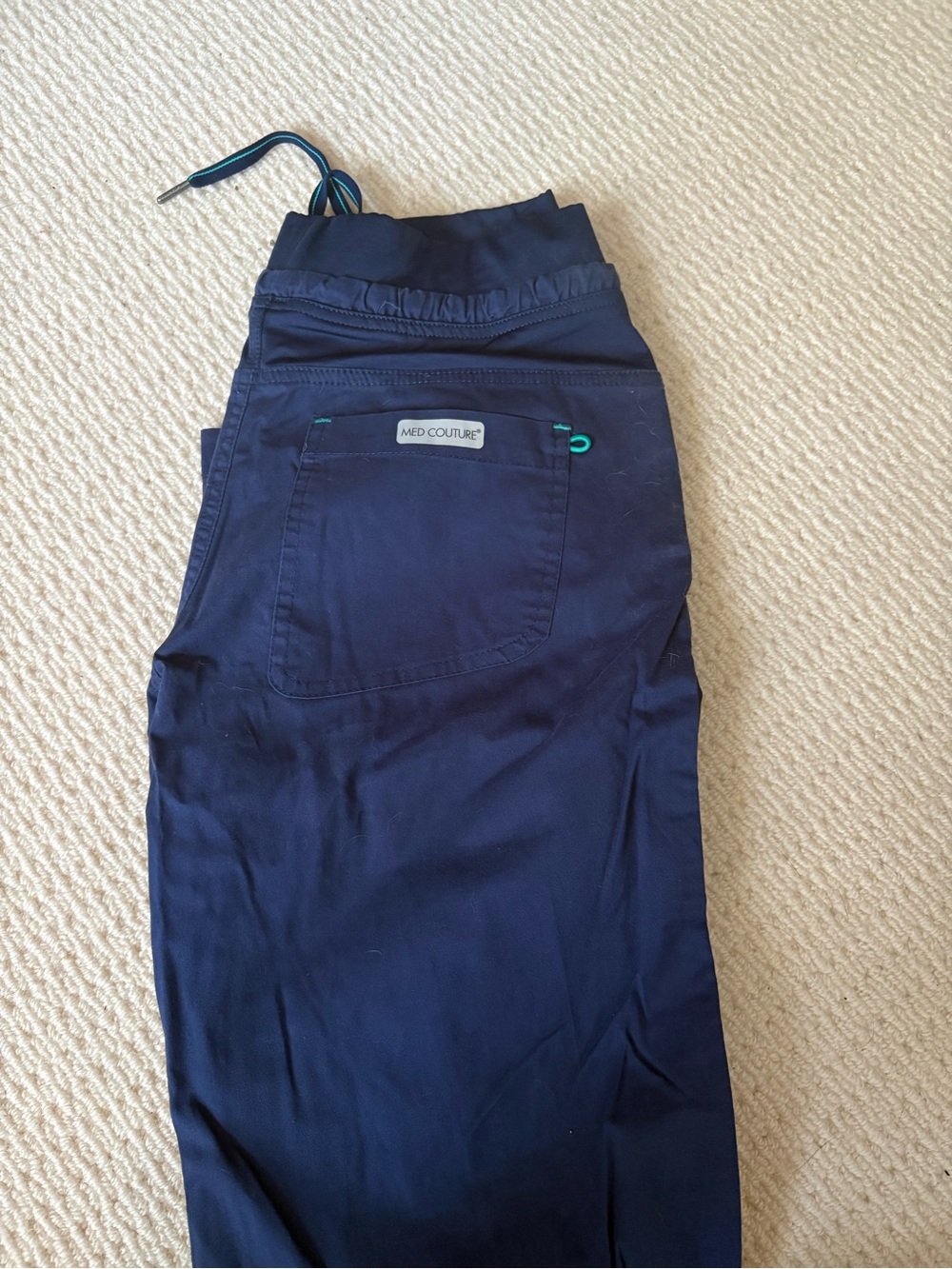 Med Couture Navy Scrub Pants